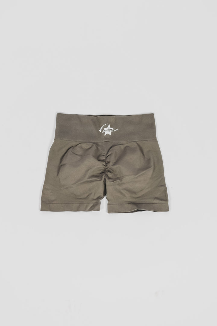 Hustle motive grey women’s shorts