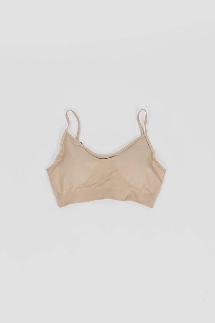 Hustle motive nude women’s top