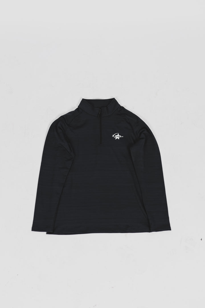 Hustle Motive Black Quarter Zip