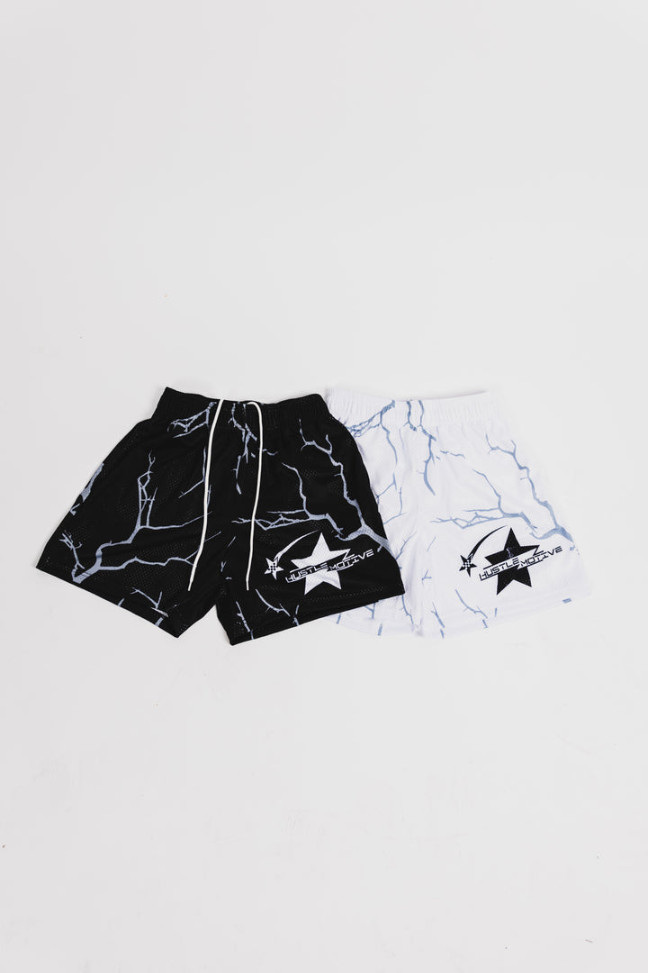 Deal on both new Hustle motive shorts, 2 pairs for $90